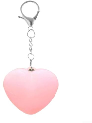 Linhexis Sensor táctil automático LED bolso luz, USB recargable en forma de corazón lámpara para y carteras (corazón rosa)