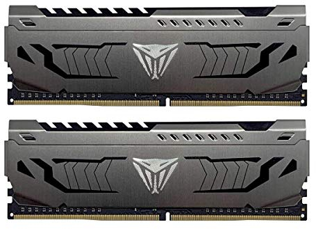 Patriot Viper Steel 16GB DDR4 Arbeitsspeicher Dual Module Kit (16GB, 2 x 8GB, DDR4, 288-pin DIMM) PVS416G360C7K
