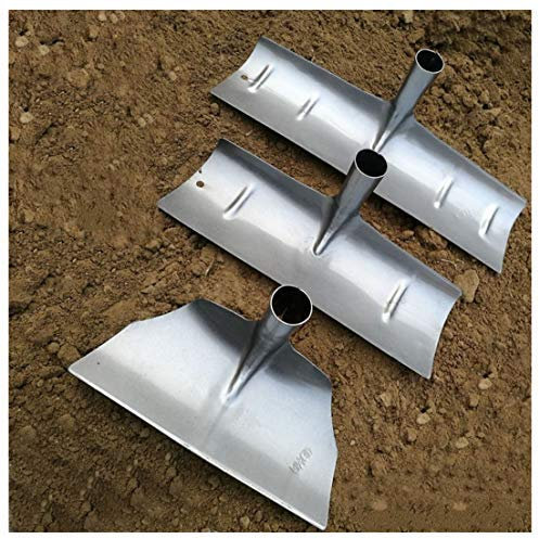 Taro agricolo 30 cm - 70 cm pala multiuso in acciaio zappa da giardino zappa forgiata con testa lama in acciaio al carbonio (larghezza 30 cm)