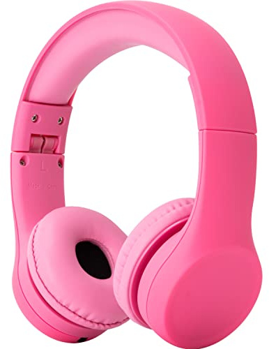Snug Play+ Kids Headphones with Volume Limiting for Toddlers (Boys/Girls) - Pink