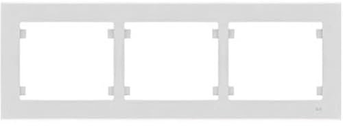 BJC - IRIS PLUS | Marco 3 elementos horizontal blanco BJC 18013 - BJC 18013