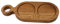 B4K® Tabla de cortar para pan de madera de roble, engrasada, tabla de trinchar, tabla de desayuno, posavasos, bandeja para servir, 1 unidad