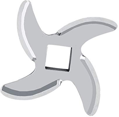 1 Pièces Lame De Hachoir à Viande En Acier Inoxydable, Hachoir à Viande Portable Hachoir Remplacement Taille Compatibilité Lame De Couteau De Hachoir Pour Hachoir Hachoir(12#)