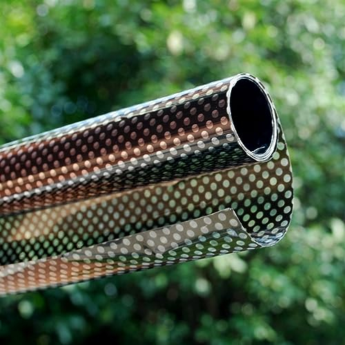 Autoscheiben Sonnenschutz Fenster-Sichtschutzfolie, Milchglas-Fensterfolie, Undurchsichtige, Sonnenblockierende Glasabdeckung, Selbstklebende Vinyl-Glasaufkleber Auto-Sonnenschutz ( Farbe : Schwarz ,