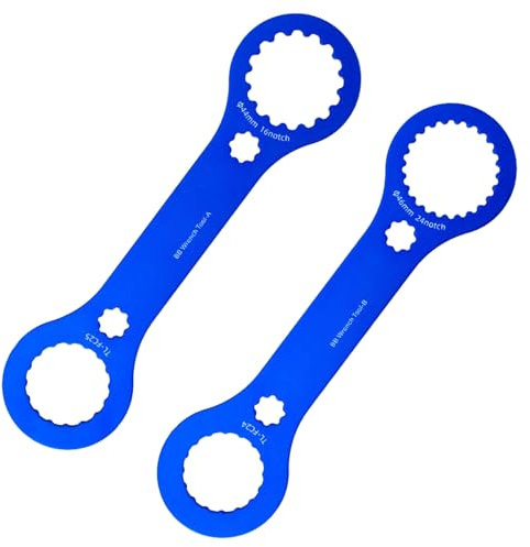YIBOZI 2 Stück Dub BB Bottom Wrench Integriertes Set Multifunktionales Fahrrad Demontage und Installation Werkzeug für BB51 BB52