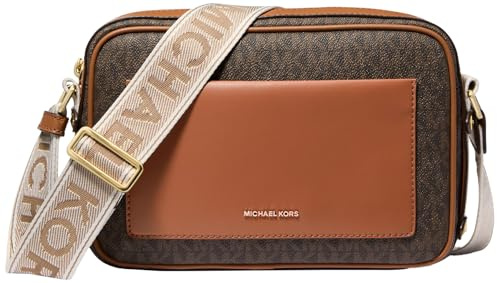 Michael Kors 32R5G5VC9B-252 LG EW PCKT XBODY Donna BRN/ACORN Taglia TU