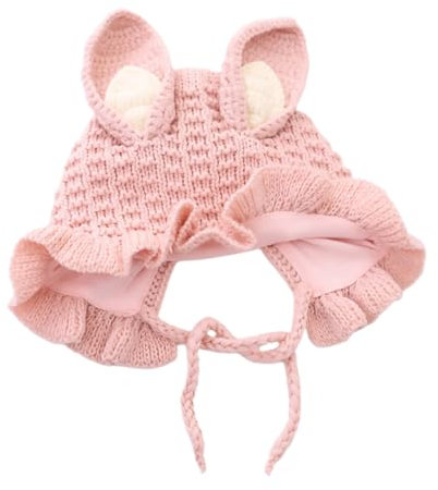 DEARMAMY Strickmütze Für Wolle Warme Wintermütze Garnmütze Babyaccessoires Geeignet Für Monate