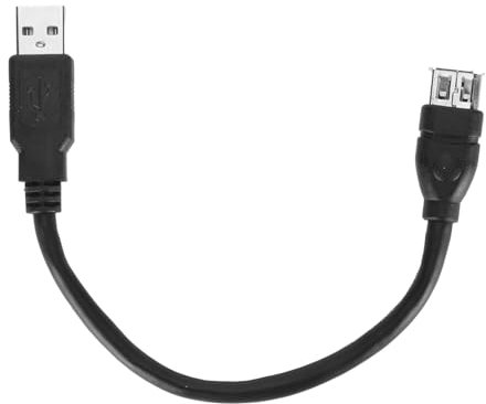 Firewire to USB Adapter Cable for Printer, Digital Camera, Scanner, Hard Disk, Supports IEEE 1394 6Pin to USB 2.0, Easy Plug and Play, Durable PVC Material