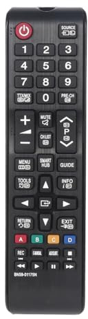 ATOMUSERLY 1 Control Remoto BN59-01175N BN5901175N Compatible con televisores Inteligentes LCD 3D UE32H6400 UE40H5000.