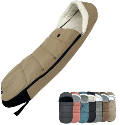 Chancelière universelle pour poussette Babyzen YOYO/YOYO2 et Bugaboo, base en tissu imperméable, facile à nettoyer, couvre-pieds chaud pour poussettes