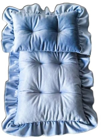 Juego de colchón y almohada para fotografía de bebé, lavable, reutilizable, herramienta para sesiones de fotos para retratos profesionales, estudio, accesorios de fotografía para bebés