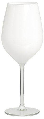 Excelsa Scratch Copa Color Wine cl 50, Vidrio, Blanco, 7 x 7 x 23 cm