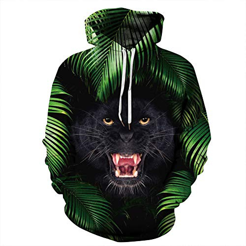 Morbuy 3D Sweat Ras du Cou Chemise coloré Crew Neck Sweatshirt - Homme & Femme Imprimé Sweats à Capuche Sweats Sports et des Loisirs - Coton/Polyester