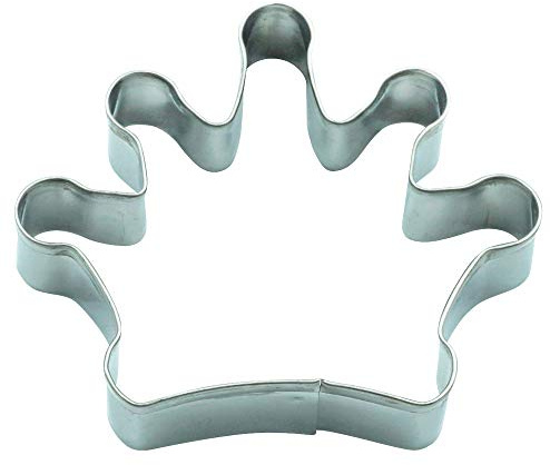 Krone 6,9 cm Prinzessinenkrone Ausstecher Ausstechform Keksausstecher Prinzessin