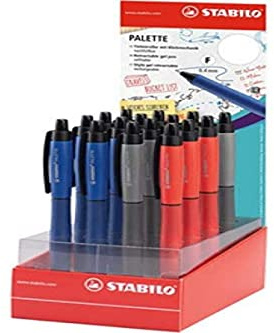STABILO Tintenroller Palette, Verkaufsständer, 16 cm, Schwarz
