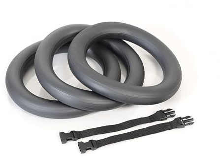 TrainChain Gewichtsringe 9 kg Gewichtsweste Anthrazit