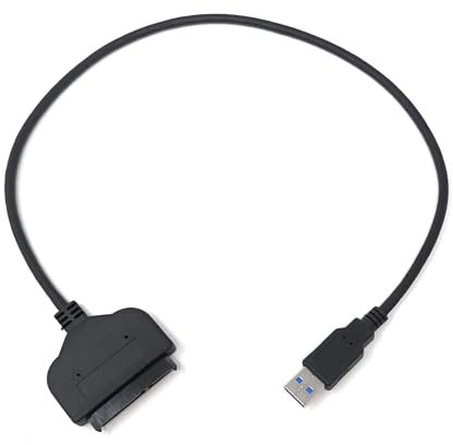 mCore USB 3.0 to SATA III Adapter Cable – USB A to 2.5” SATA Hard Drive Adapter for SSD/HDD Data Transfer