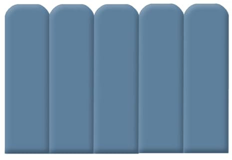 Self-Adhesive Leather Wall Padding, Upholstered Panel for Noise Reduction and Comfort in Bedroom, Playroom, Living Room