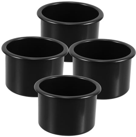 GANAZONO 4piezas Soporte De Taza y Portavasos Integrado para Autos Camiones Fácil De Instalar Resistente