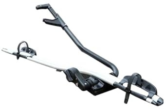 Barre De Toit Porte-vélos De Toit pour Voiture, Cadre De Fixation pour Vélo De Montagne, Cadre Unique en Alliage D'aluminium Railing Porte-Bagages
