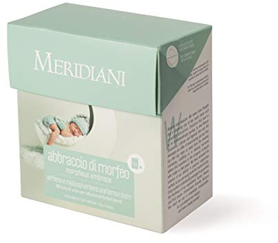 Tisana rilassante con Camomilla, Melissa e Foglie di Verbena 15 filtri in seta Bio - Abbraccio di Morfeo - Tisana d'erbe deteinata e senza caffeina Meridiani Tea & Infusion