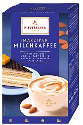 Niederegger Marzipan-Milchkaffee, 10 Portionsbeutel (1 x 200 g)