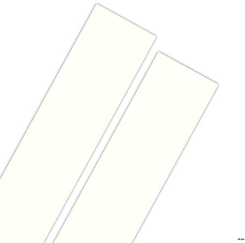 Karen Marie Klip: Papierstreifen, Natur Weiß, 50mm x 450mm, 15 Streifen