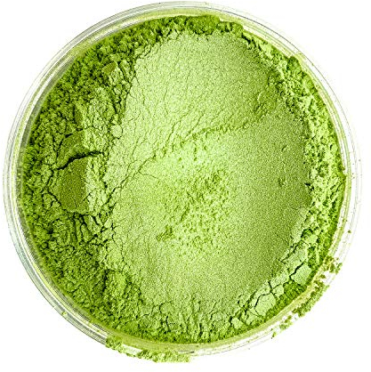 DIPON.DE HIGH PERFORMANCE LIQUIDS & PIGMENTS Effektpigment Mojito Lime Pearl Perlglanz Metallic Farbpulver Pigment für Epoxidharz Autolack Sprühfolie Nail Art Aquarell Kosmetik Seife Powder (5 Gramm)