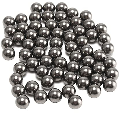 ColdShine 1000PCS Schleudermunition Kaliber 8mm Stahlkugeln Edelstahl Metallkugel für Steinschleuder Zwille Schleuder