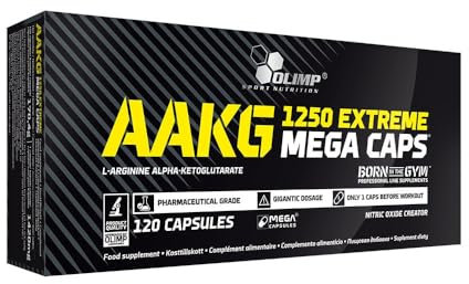 Olimp Sport Nutrition | Bcaa Mega Caps (120 Caps) | BCAA | BCAA de qualité supérieure