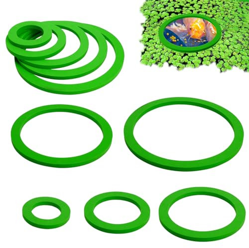 Aquarium Floating Plant Rings Plant Protector Waste Reducer