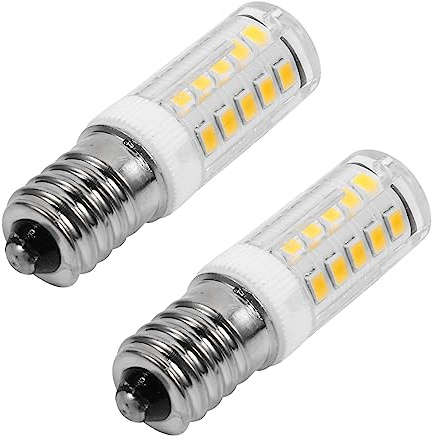 UPKOCH 2pcs Led Light Bulb Lumens Energy-Saving Replacement Bulb for Kitchen Cooker Hood