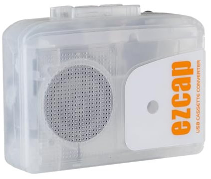 Docooler Kassettenspieler, Kassettenspieler, tragbarer Retro-Lautsprecher, mehrere Stromversorgungsmethoden, digitalisiert Kassettenmusik in MP3-Funktion, hochwertiger Klang