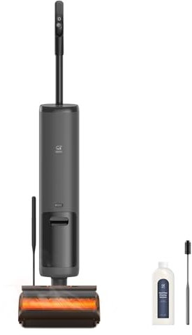 OSOTEK H200 Pro Plus Lavapavimenti Senza Filo, con autopulizia a 100 °C, asciugatura a caldo, pulizia bordi su entrambi i lati e rotazione a 180° per pulire facilmente sotto i mobili