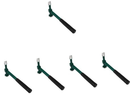 ARTIBETTER 5St Blechhammer einschlagwerkzeug handwerkzeug Kfz-Werkzeug Karosseriehammer bohrhammer Finishing-Hammer Tippen Sie auf das Werkzeug kleiner Hammer Autoreparaturhammer Stahl Green