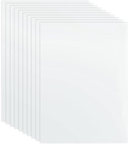 Mylarfolie Blätter Schablonenfolie 10 STK Kunststoff Schablonenblätter Stencil Schablonen Papier Blanko Schablonenmaterial