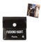 Fisura – Cendrier de poche pliable “F*cking habit”. Accessoire pratique pour voiture, sorties et voyages. Pochette réutilisable et originale pour contenir vos cendres. 8 x 8 cm.