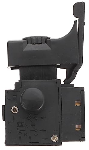 ORFOFE Gatillo Para Taladro Eléctrico Bloqueo y Control De Velocidad, Accesorio De Interruptor De Velocidad Variable, Compatible Taladro De Mano, Botón Ancho,