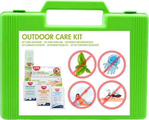 Kit para después de picadura de mosquitos, antimosquitos, sustancias urticantes, medusas, quemaduras, después del sol.