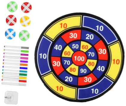 GALPADA Klebespielzeug mit Zielscheibe und Bunten Klebepunkten Fördert Hand Auge koordination und Reaktionsfähigkeit Praktisches Lernspielzeug für Drinnen und Draußen für Jungen und