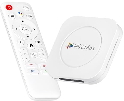 LEFFOT M1 Plus 4K Ultra HD Boitier Android TV 2025 (4GB-32GB)