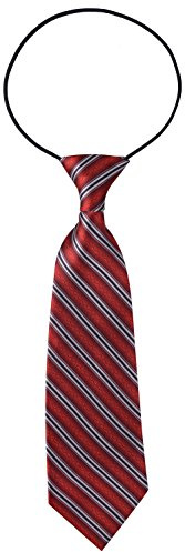Miobo Corbata para niños (chicos) con banda elástica flexible, XS