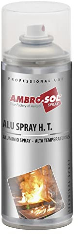 AMBRO-SOL, Galvanizado, Imprimación Galvánica, Color Gris Claro/Aluminio, Spray 400ml, El embalaje puede variar