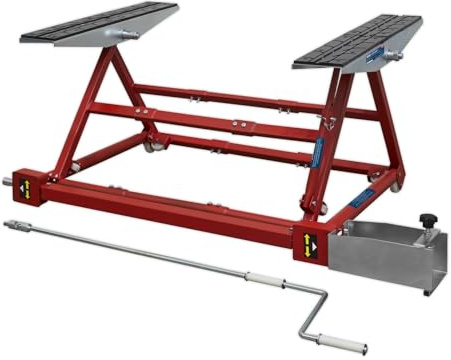 Sealey PPL01 1500kg Portatile Pivot Car Lift per Automobile, SUV, Classic Car, Motocicletta