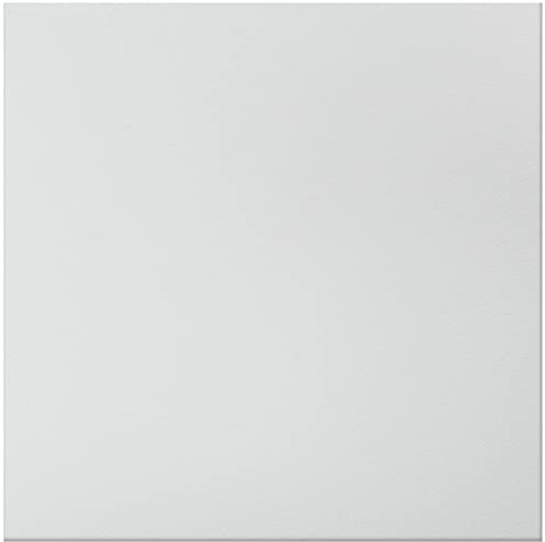 White Suspended Ceilings Tile Panel - Vinyl Faced - 600mm X 600mm Suspended Ceiling Panel (10 Pack)
