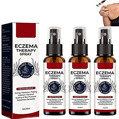 2023 New Eczema Therapy Spray Natural Eczema Relief Spray Psoriasis Soothing Spray Intensive Healing Spray for Eczema for Sensitive Skin