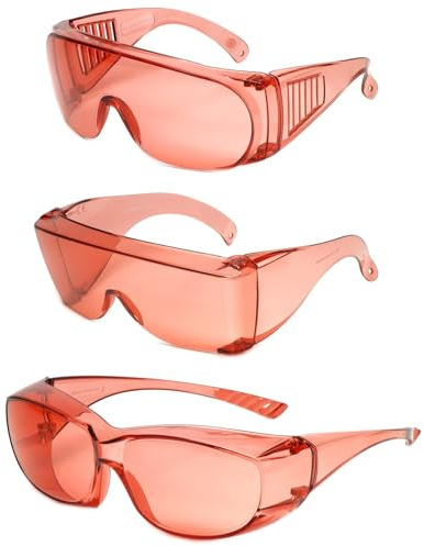 Calabria 6000 Large Fit Over Safety Glasses Fitover Prescription Eyewear Men Women Wrap Around Tinted Anti Fog Scratch Glare