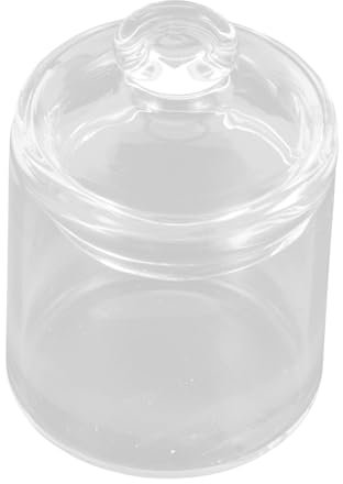 ibasenice Miniature Glass Storage Jars for Dollhouse and Home Decor Elegant Candy Organizer for Weddings Versatile Glass Jars for Sweets Spices and Jewelry Storage