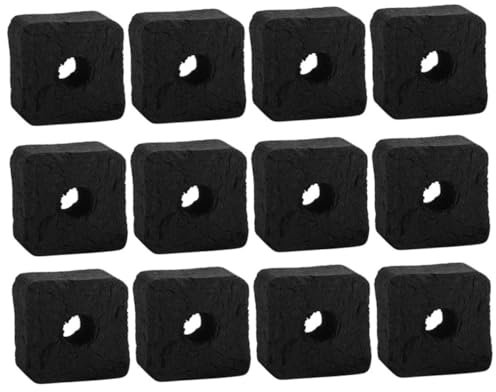 POPETPOP Grill Hibachi Bambou Briquettes Pour Barbecue De Camping Foyer Extérieur De Pierres Pour Grills Portables