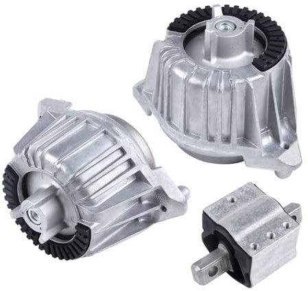 DOCAS 2x Motorlager + 1x Getriebelager A1402401318 A2042400217 A2042400317 | kompatibel für Mercedes C E Klasse CLS W204 W212 S212 S204 C204 C207 C218 X218